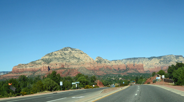 Sedona from the west
