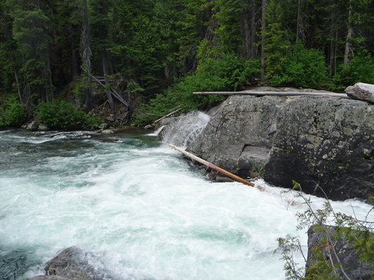 Side shoot of Entiat Falls WA