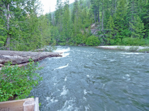 Entiat River from Silver Falls Campground WA