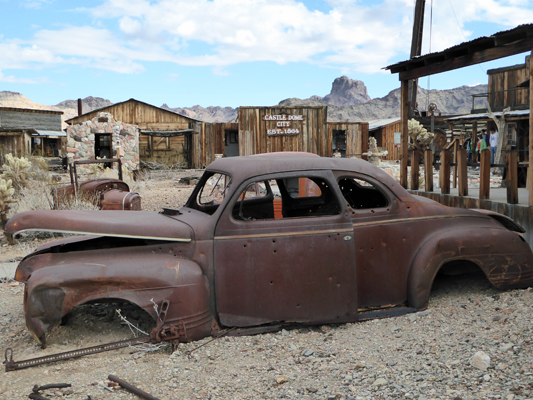 Old car Castle Dome City