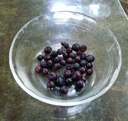 Huckleberries from Peterson Prairie WA