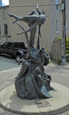 'A Time' sculpture St John's NL