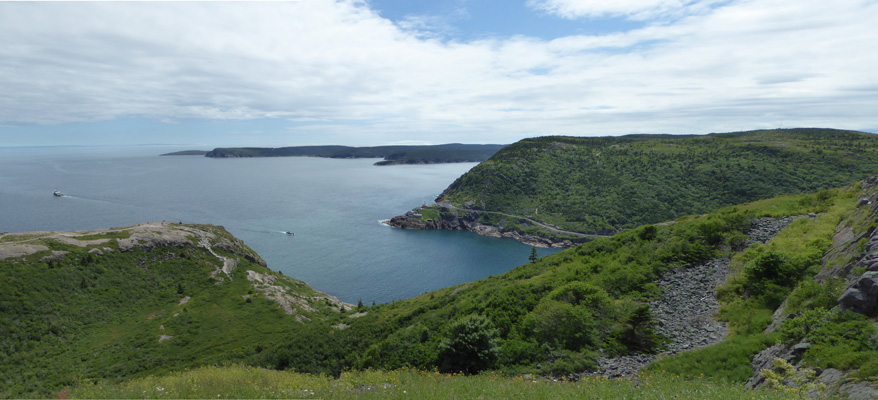 Signal Hill view southward