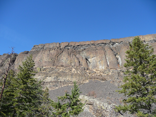 Northrup Canyon high walls