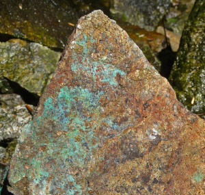 Ore sample Stope 1 Sunset Mine 