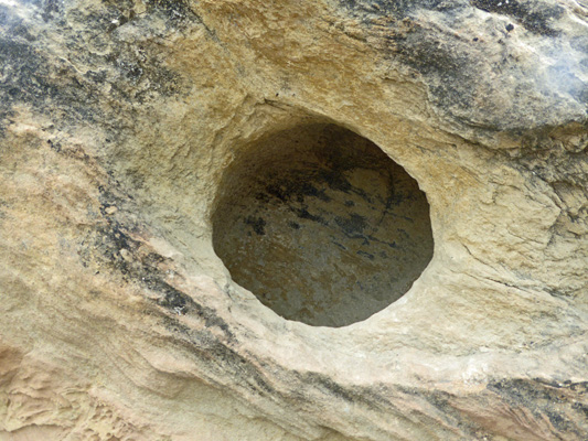 Rock with large hole