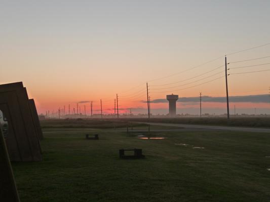 Sunset Galveston Is SP campground