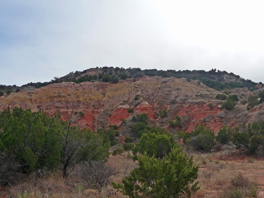 Palo Duro Canyon view