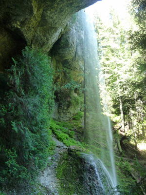 Waterfall Goat Creek Trail