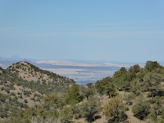 Valley view from Madera Canyon