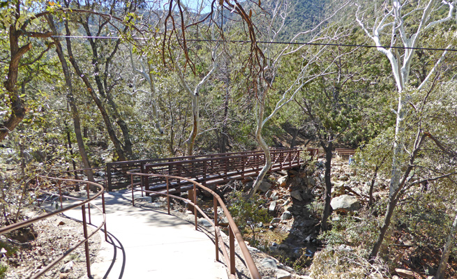 Amphitheater bridge Madera Canyon