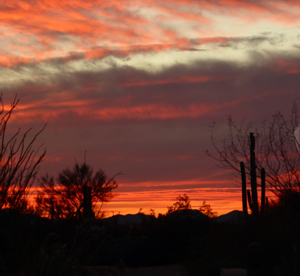 Sunset Gilbert Ray Campground