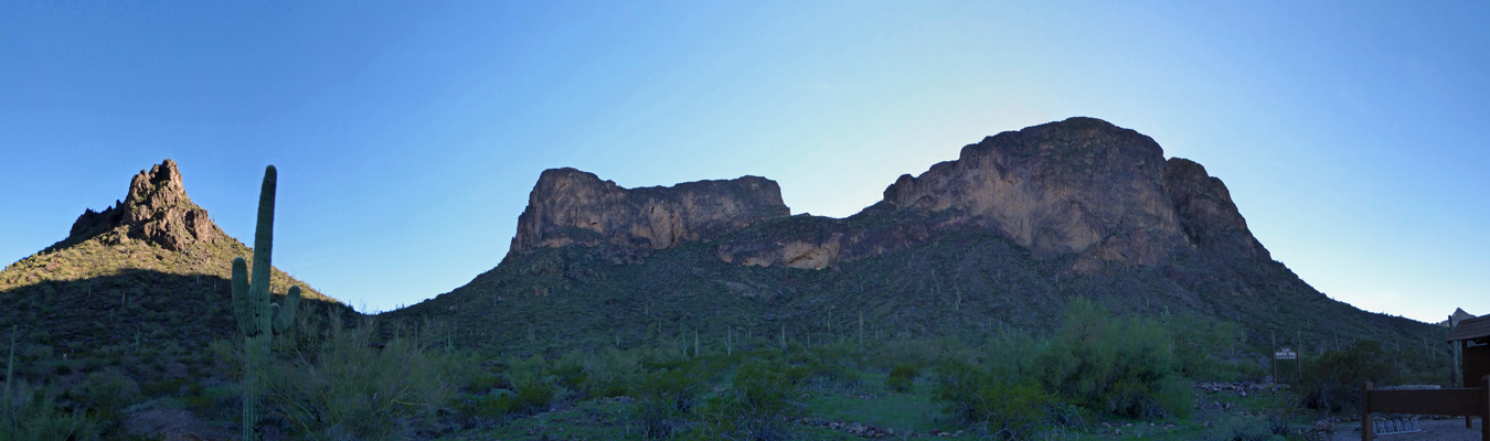 Calloway Trailhead view