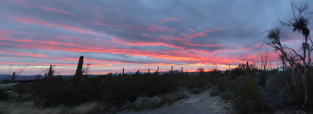 Sunset Gilbert Ray campground