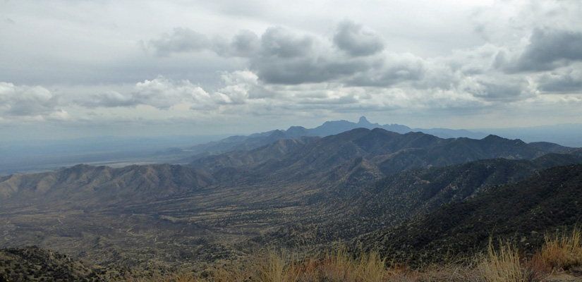 View southwest from Kitt Peak