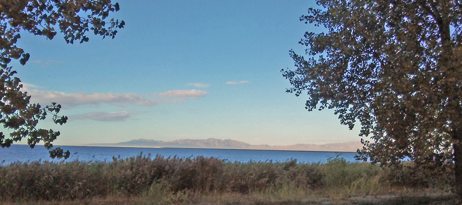 Willard Bay State Park view