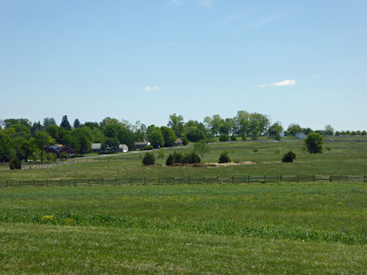 Gettysburg Pickett's Charge hill