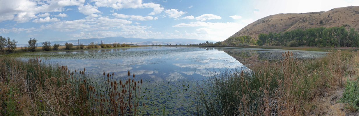 Hot Lake from Grande Springs RV