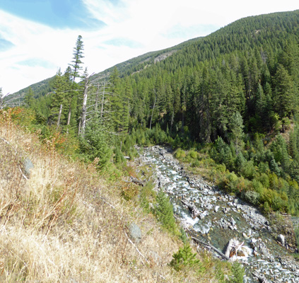 Hurricane Creek from trail