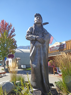 Sculpture "Chief Joseph"