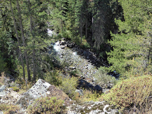 Lostine River from Overlook