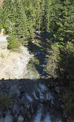 Lostine River from Pole Bridge