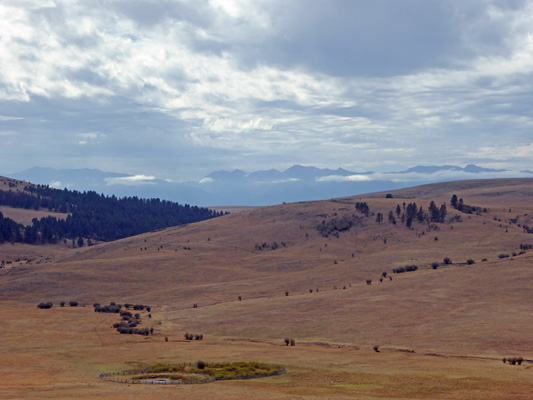 Horned Lark Trail view southwest