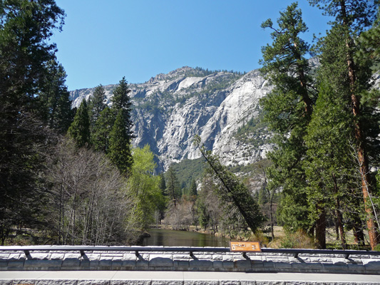 Yosemite Valley Merced River from Sentinel Bridge